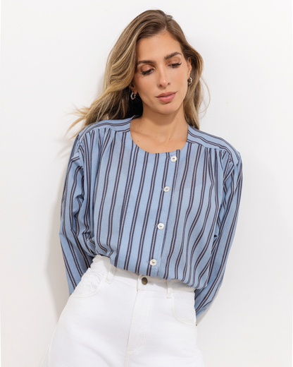 Camisa Raisa Rayas