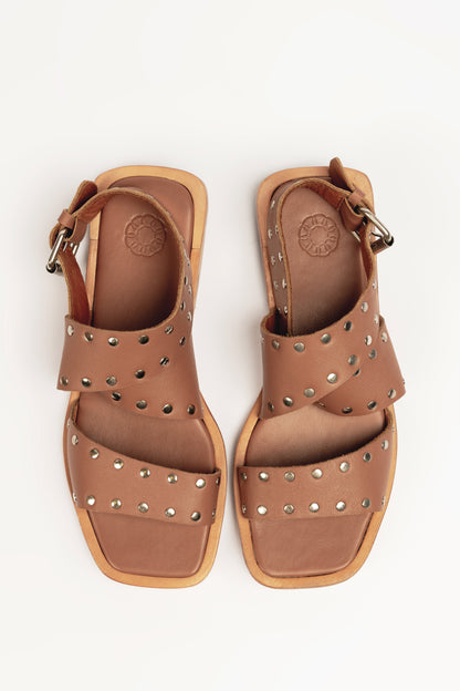 Sandalia Jenna Camel - PRE ORDER