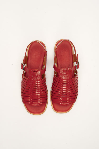 Sandalia Ofelia Roja - PRE ORDER