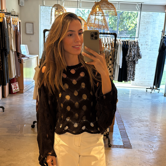 Saco Ondas Chocolate