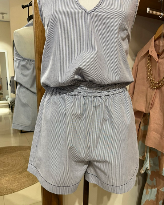 Short Sevilla Rayas Azul