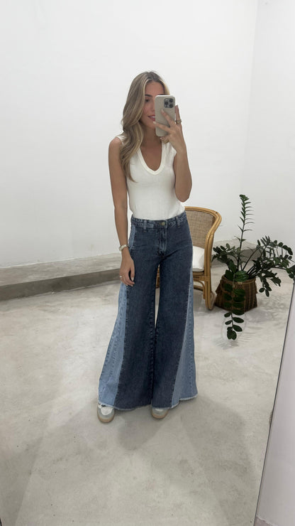 Jeans Aline Azul Oscuro