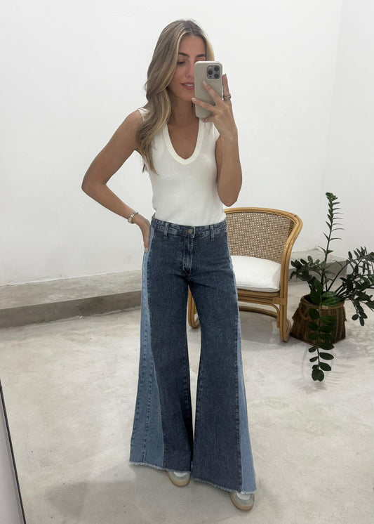 Jeans Aline Azul Oscuro