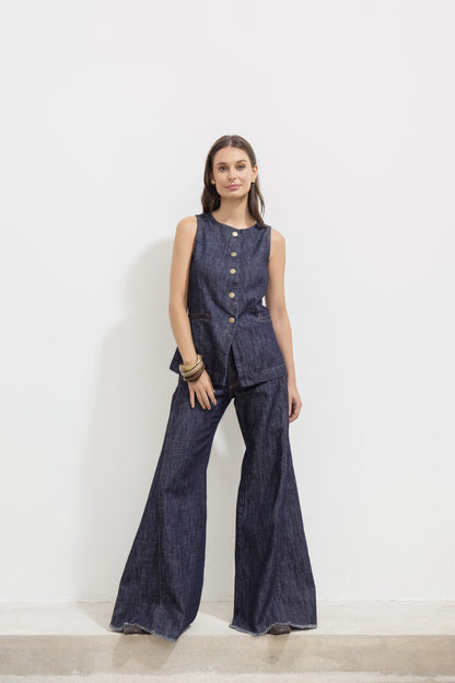 Jeans Aline Azul Denim