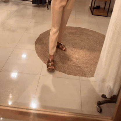 Babucha Constanza Lino Beige