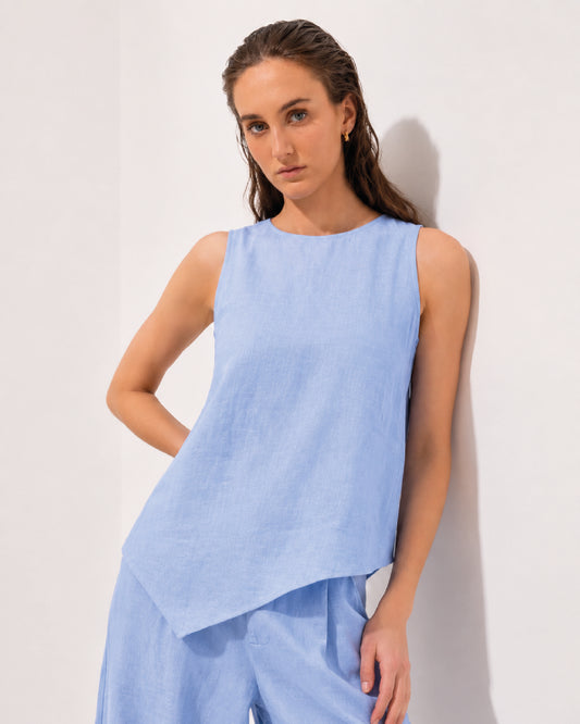 Blusa Irma Celeste