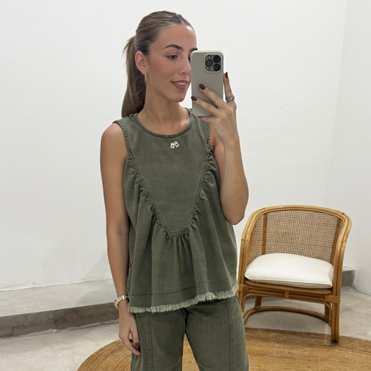 Blusa Mar Verde