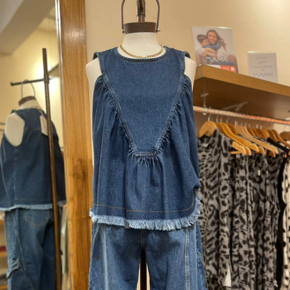 Blusa Mar Azul