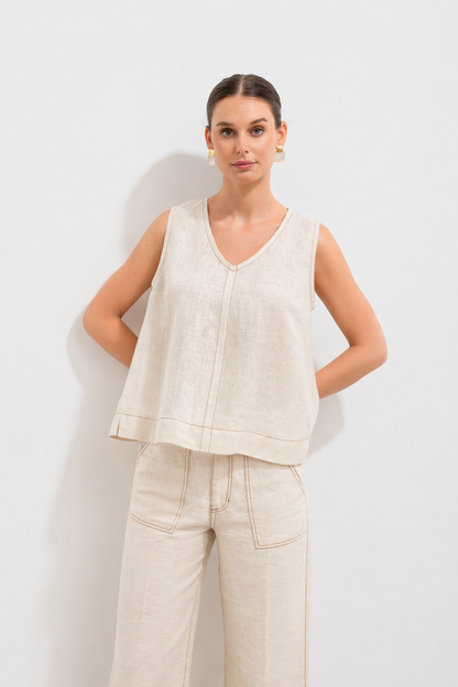 Blusa Marina Beige