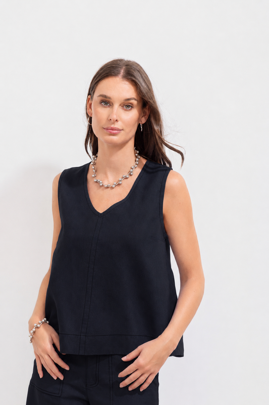 Blusa Marina Negra