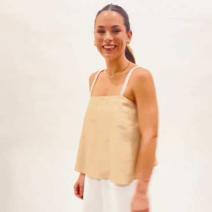 Blusa Paula Mezcla Beige