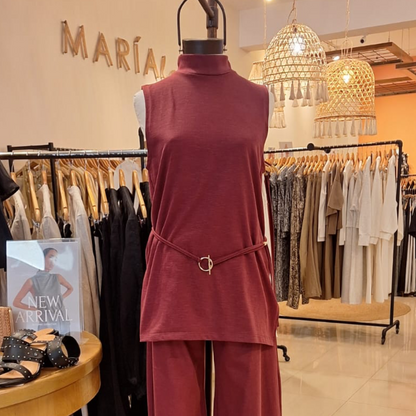 Blusa Tania Bordo