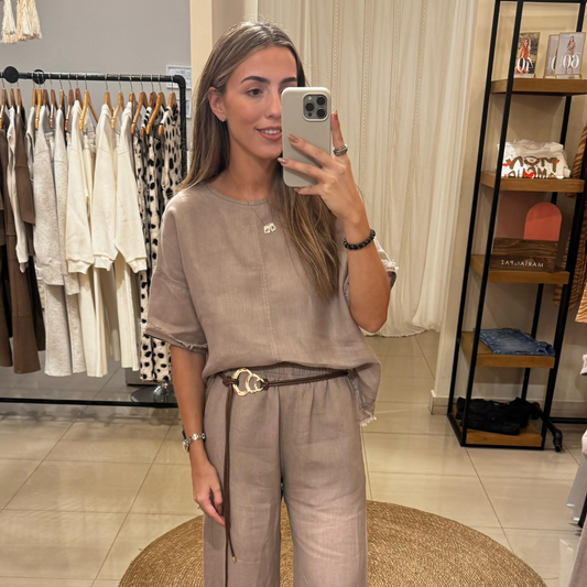 Blusa Verona Lino Fendi
