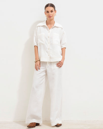 Camisa Cruz Off White