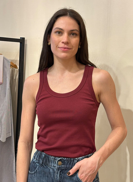 Musculosa MLP Bordo