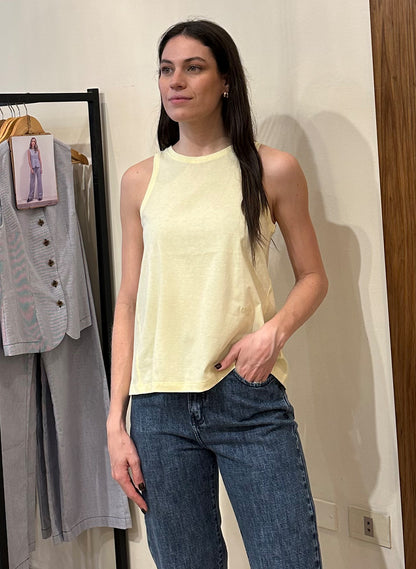 Remera Jimena Vainilla