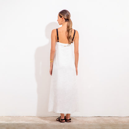 Solera Teresita Natural Y Negro