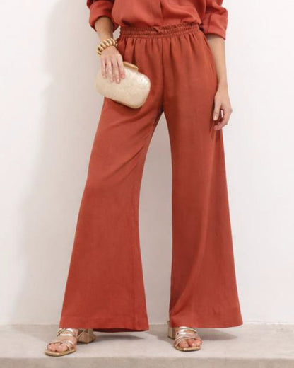 Pantalón Maria Ganache