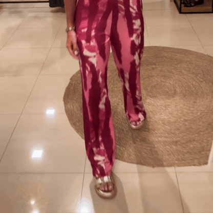 Pantalón Luna Batik Fucsia