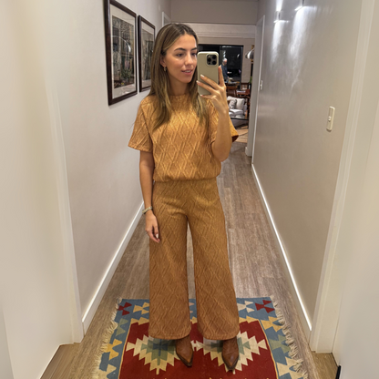 Pantalón Luna Dorado