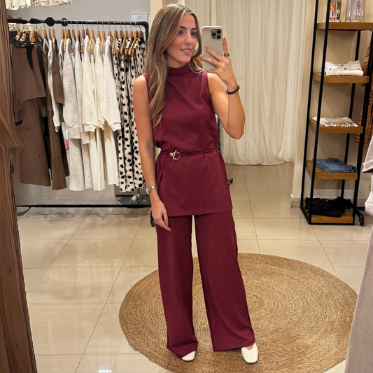 Pantalón Tania Bordo
