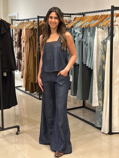 Pantalon Filipa Azul Denim