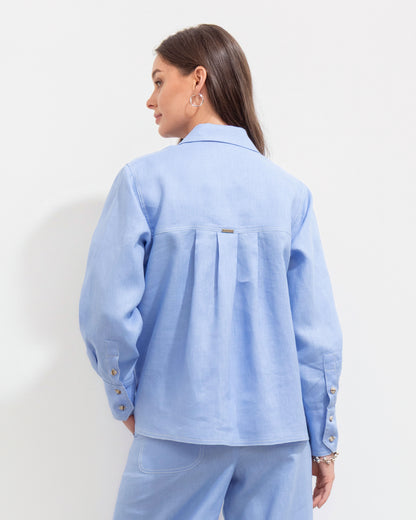 Camisa Cruz Blue Aura