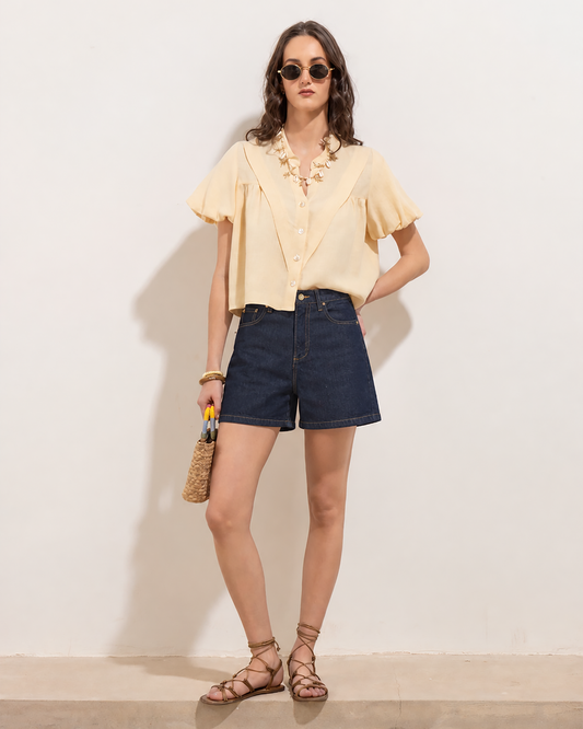 Short Liza Denim Azul