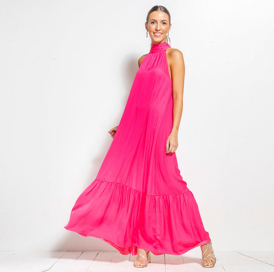 Vestido Lu Fucsia