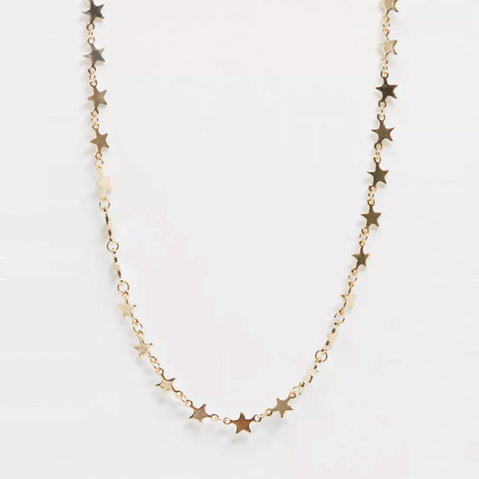 Collar estrellas gold