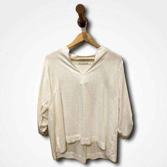 Blusa bohemia hilo natural